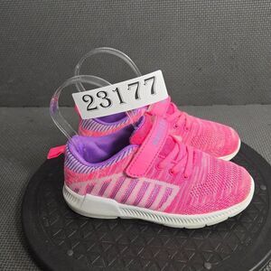Mayzero Running Tennis Shoes Toddler Sz 13 Pink Hook & Loop Sneakers